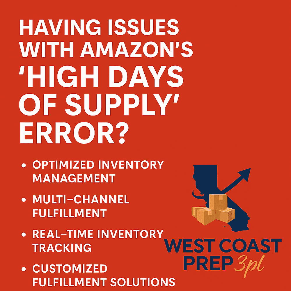 Understanding Amazon's High Days of Supply Error: What It Means for Sellers and 3PLs