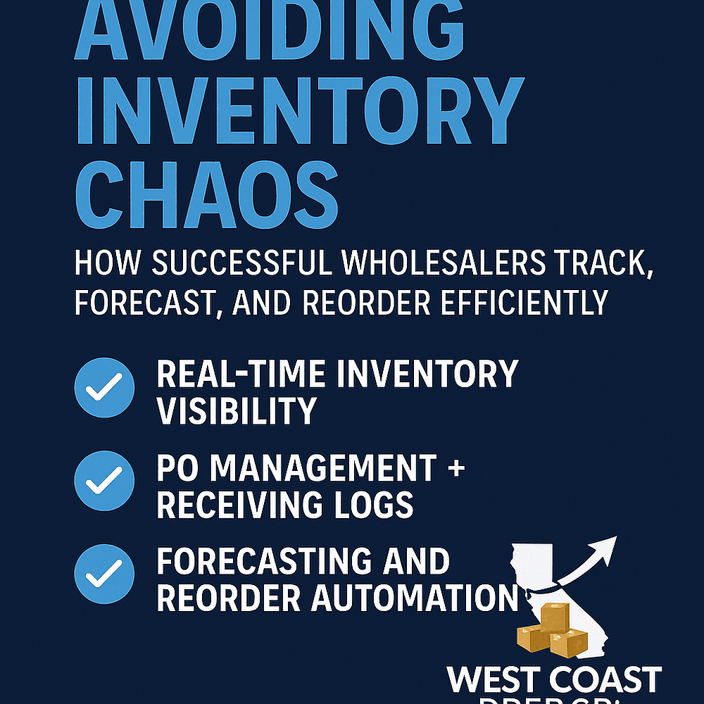 Avoiding Inventory Chaos: How Successful Wholesalers Track, Forecast, and Reorder Efficiently