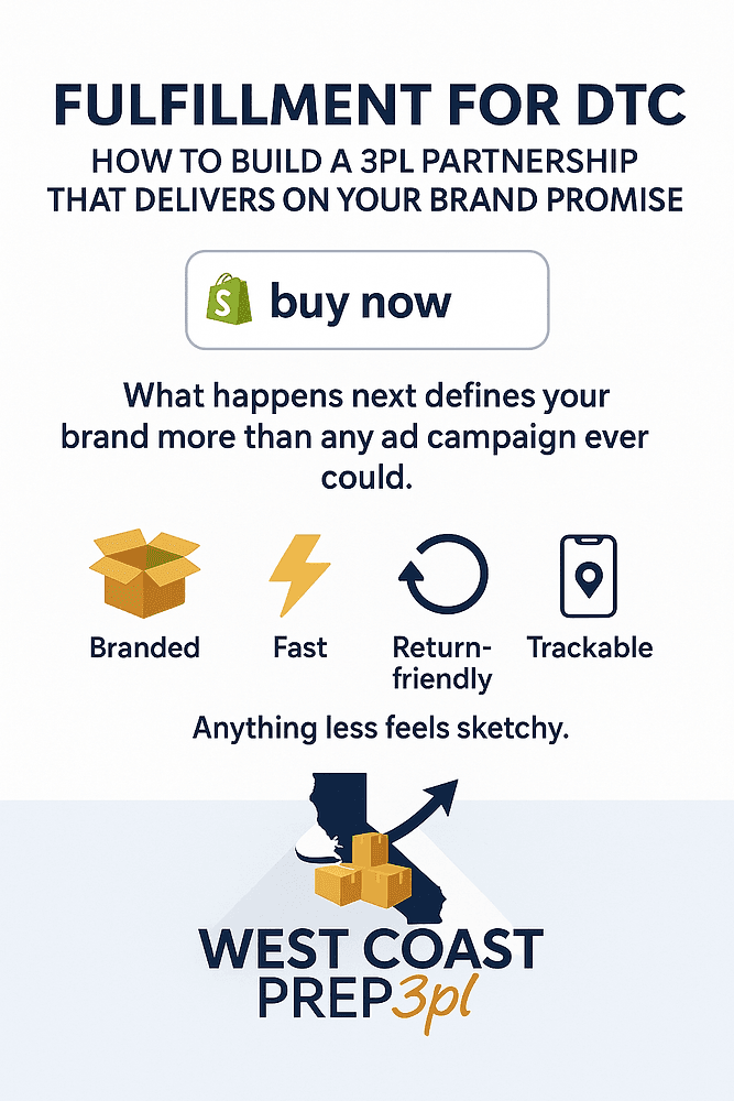 Fulfillment for DTC: How to Build a 3PL Partnership That Delivers on Your Brand Promise