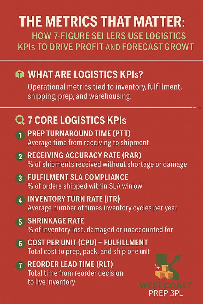 The Metrics That Matter: How 7-Figure Sellers Use Logistics KPIs to Drive Profit and Forecast Growth