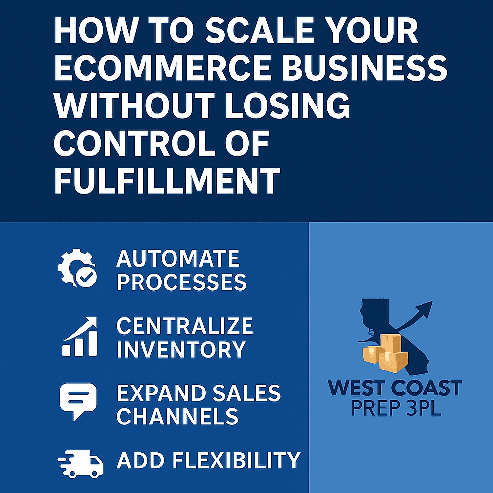 How to Scale Your eCommerce Business Without Losing Control of Fulfillment